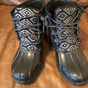 Justice boots - practically new